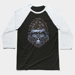 Gorilla Face Baseball T-Shirt